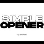 دانلود پروژه آماده افتر افکت Simple Opener
