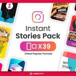 دانلود پروژه افتر افکت Instant Stories Pack (پست و استوری)