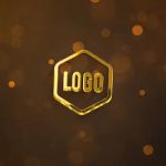 پروژه آماده افتر افکت 3D Dark Gold Logo
