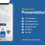 دانلود پروژه افتر افکت App Presentation