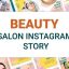 پروژه آماده افتر افکت استوری اینستاگرام Beauty Salon