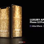 دانلود پروژه افتر افکت تبلیغاتی Luxury Mobile App