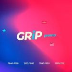 پروژه افترافکت تایپوگرافی Grip Modern Gradinet