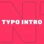پروژه آماده افتر افکت New Typo Intro