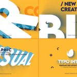 پروژه آماده افتر افکت Typo Logo Intro