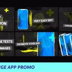 پروژه آماده افتر افکت Grunge App Promo