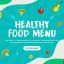 پروژه آماده افتر افکت Healthy Food Promo