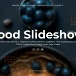 پروژه آماده اسلایدشو پریمیر Food Slideshow
