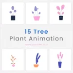پروژه آماده افتر افکت Tree Plant Animation