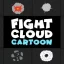 پروژه آماده افتر افکت Fight Cloud Cartoon
