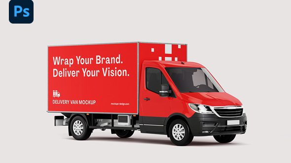 فایل لایه باز فتوشاپ ون تحویل بار